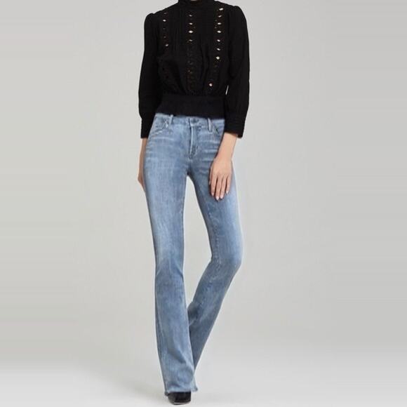 Citizens of Humanity Traveler 072 Double Fly Jeans Size 29 Low Rise Y2K Flare - Picture 3 of 16